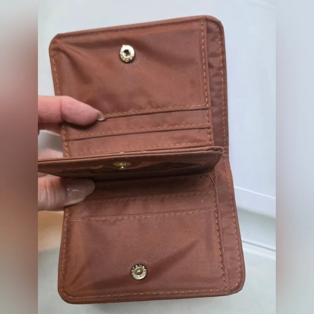 Small Brown Folding Women's Wallet